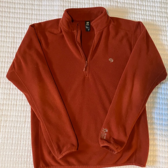 Mountain Hardwear Mens 1/4 Zip Pullover Fleece Outdoor Sweater Size M EUC - Picture 3 of 10